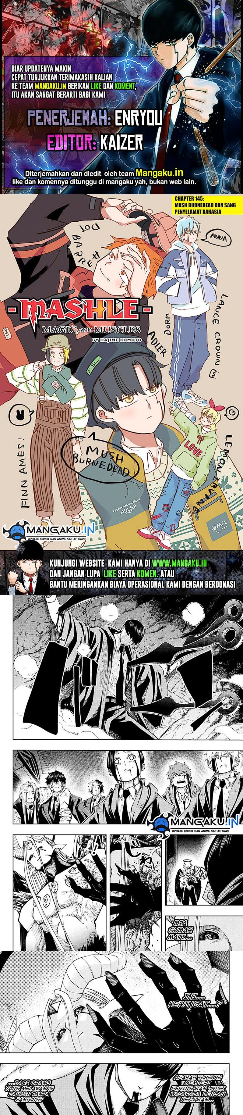 Mashle: Magic and Muscles Chap 145 - Next Chap 146