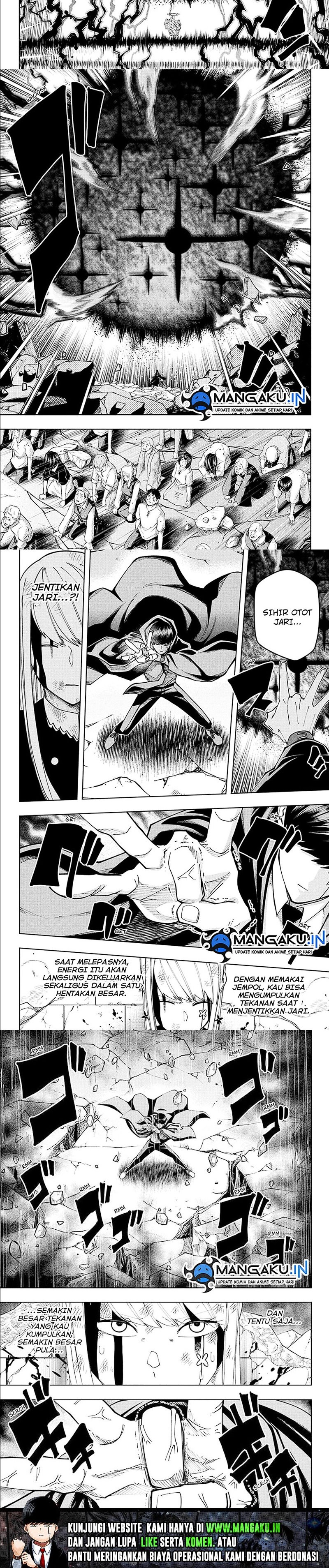 Mashle: Magic and Muscles Chap 155 - Next Chap 156