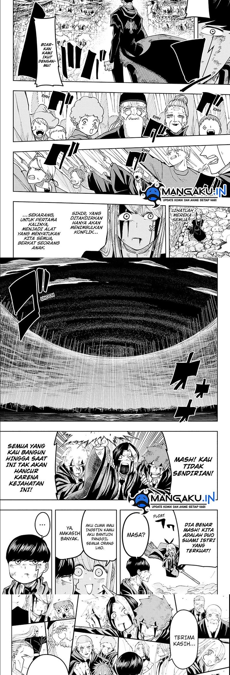 Mashle: Magic and Muscles Chap 158 - Next Chap 159