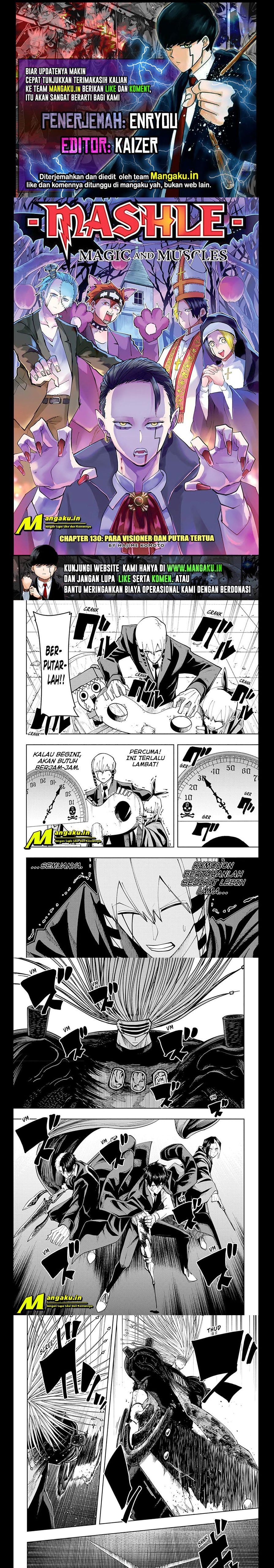 Mashle: Magic and Muscles Chap 130 - Next Chap 131