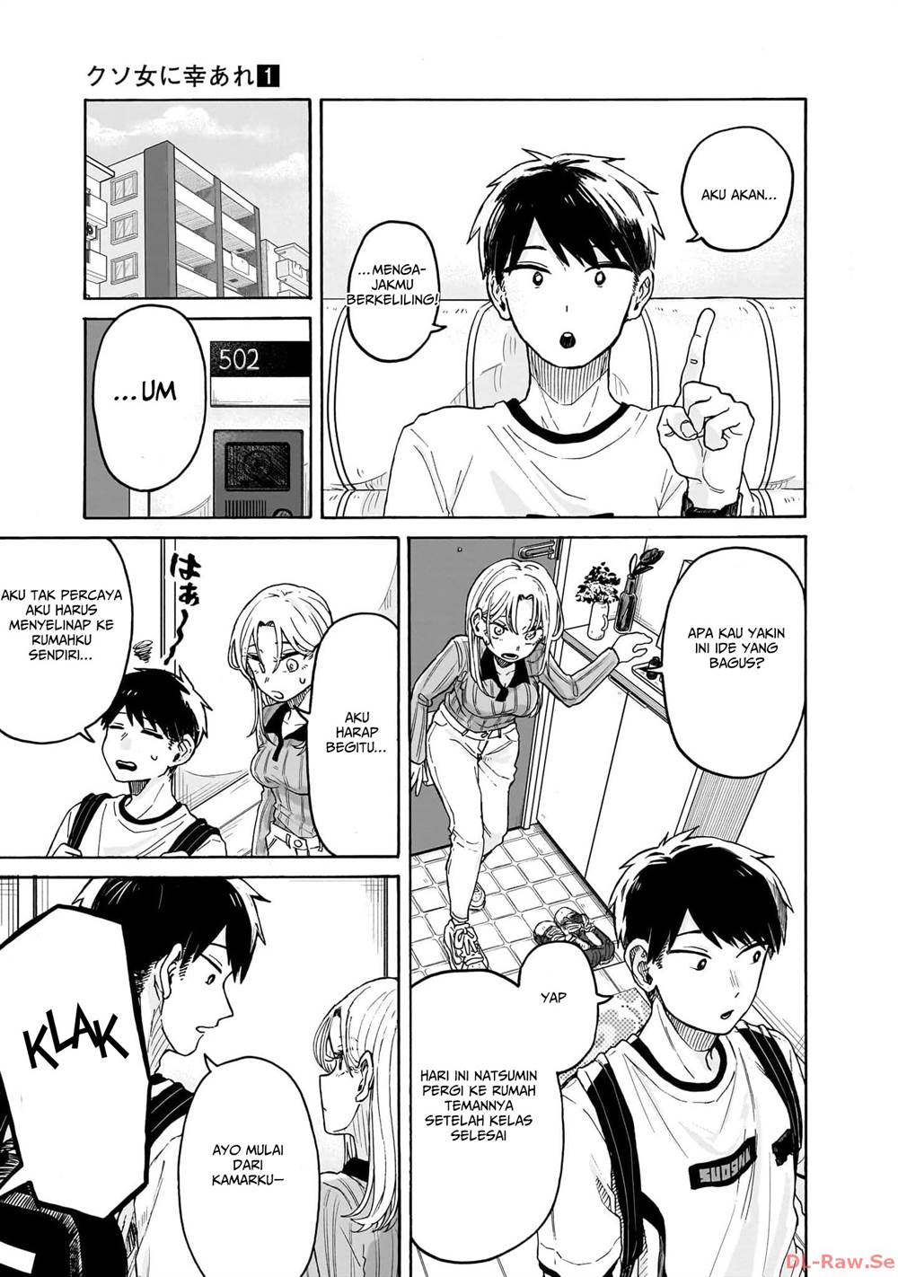 Kuso Onna ni Sachiare  Chap 2 - Next Chap 3