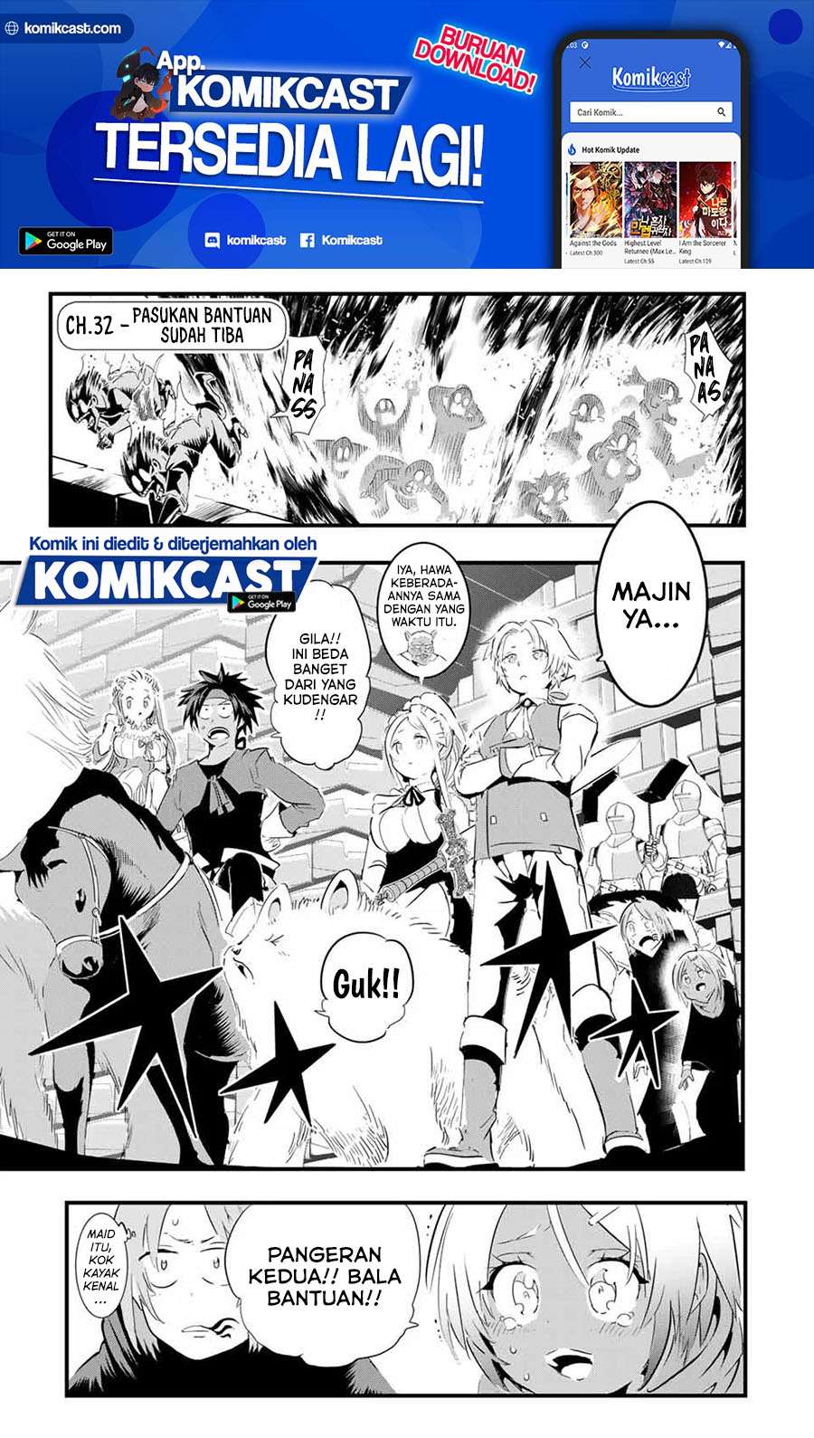 Tensei Shitara dai Nana Ouji dattanode, Kimamani Majutsu o Kiwamemasu Chap 32 - Next Chap 33