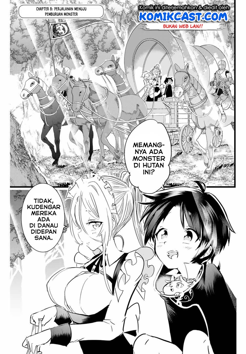 Tensei Shitara dai Nana Ouji dattanode, Kimamani Majutsu o Kiwamemasu Chap 8 - Next Chap 9