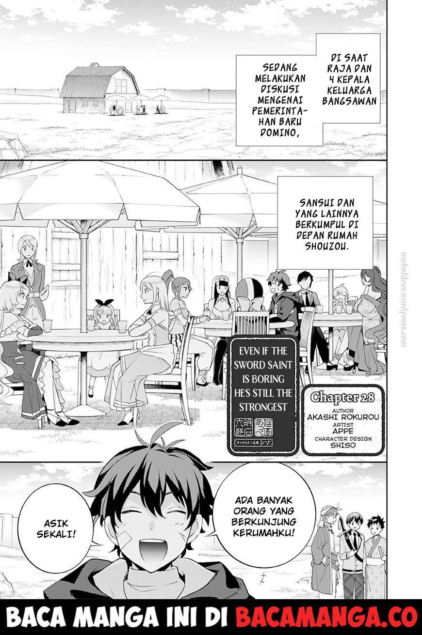 Jimi na Kensei wa Sore Demo Saikyou desu Chap 28 - Next Chap 29