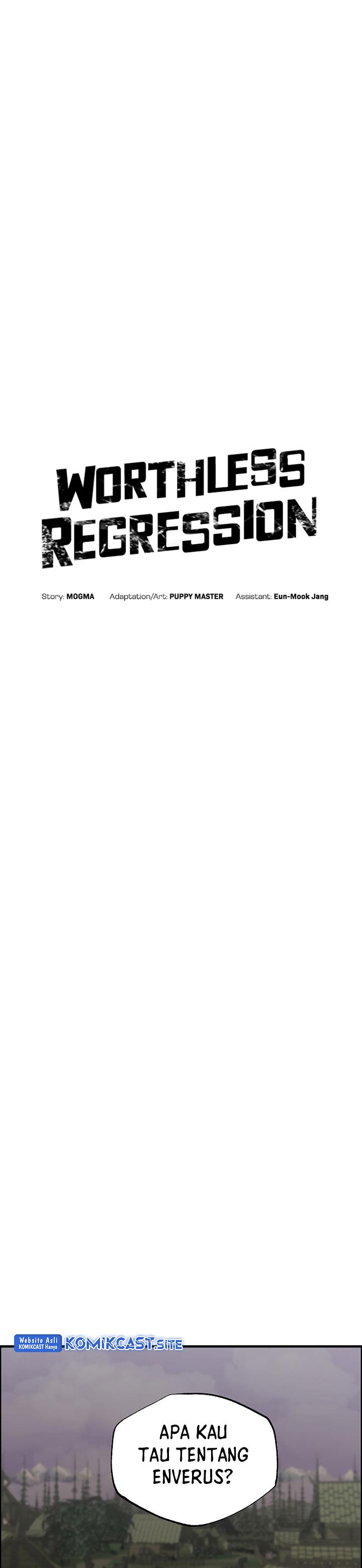 Worthless Regression  Chap 54 - Next Chap 55