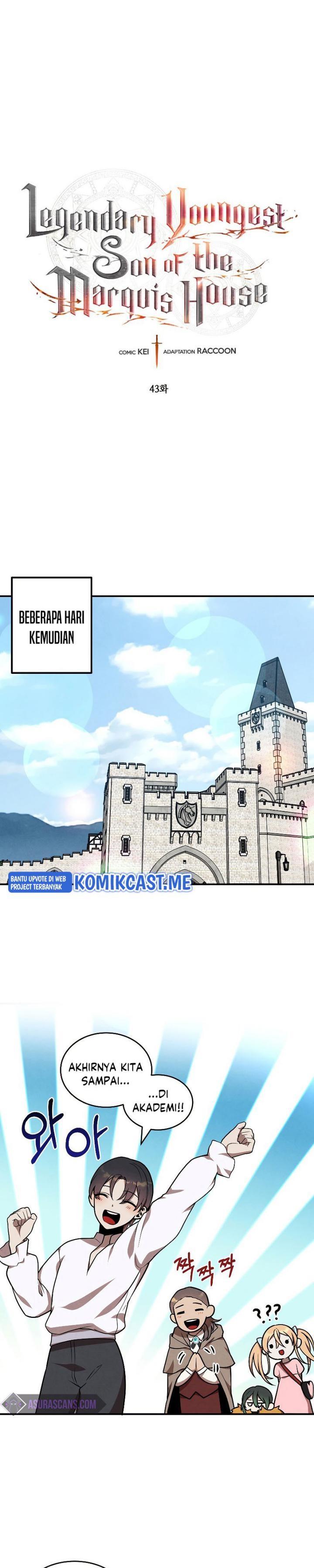 Legendary Youngest Son of the Marquis House Chap 43 - Next Chap 44
