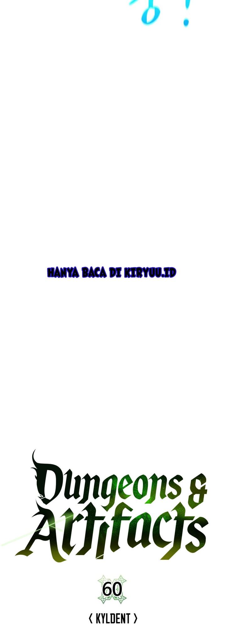 Dungeon and Artifact Chap 60 - Next Chap 61