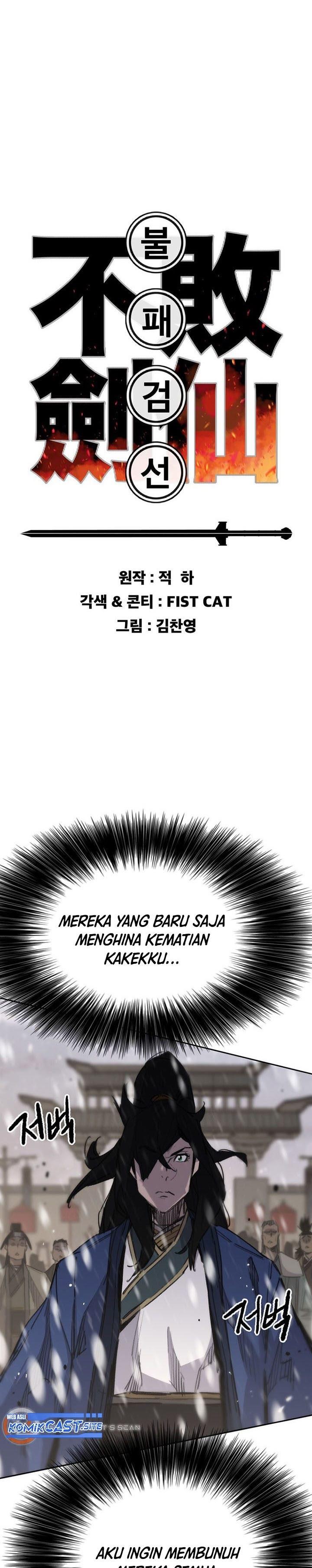 The Undefeatable Swordsman Chap 142 - Next Chap 143