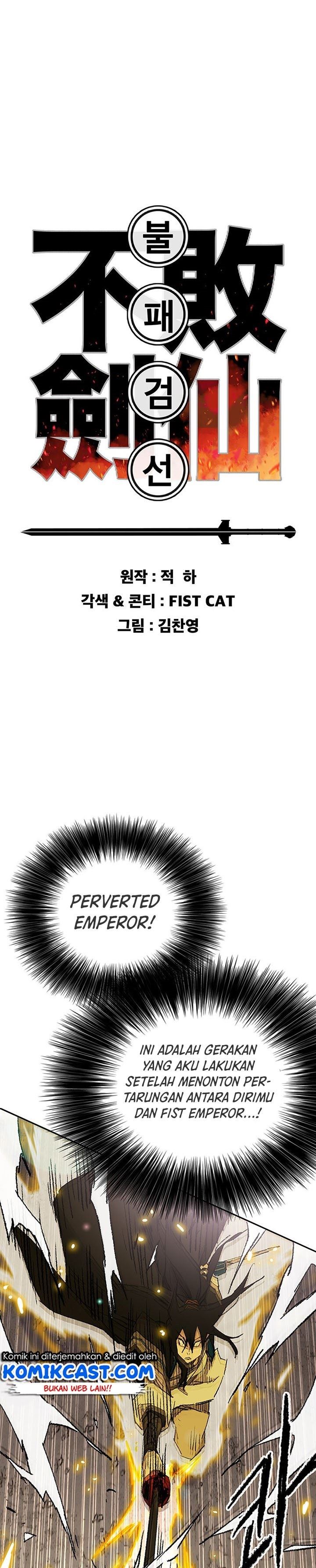 The Undefeatable Swordsman Chap 111 - Next Chap 112