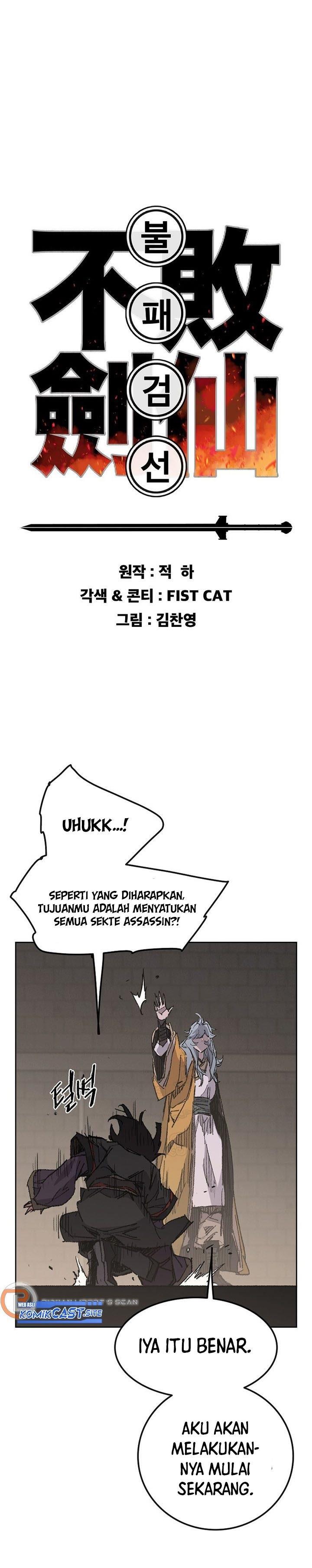 The Undefeatable Swordsman Chap 135 - Next Chap 136