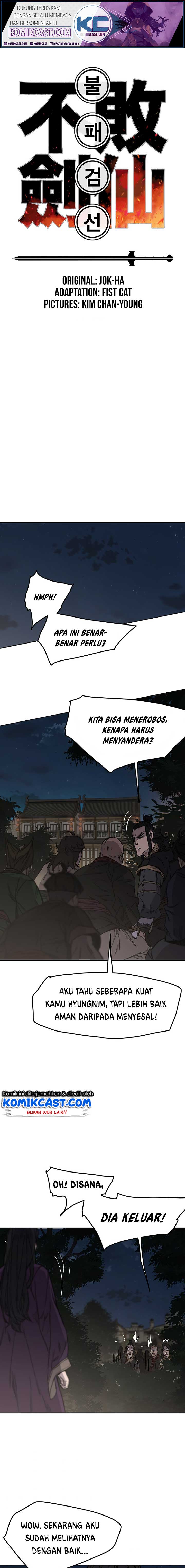 The Undefeatable Swordsman Chap 39 - Next Chap 40