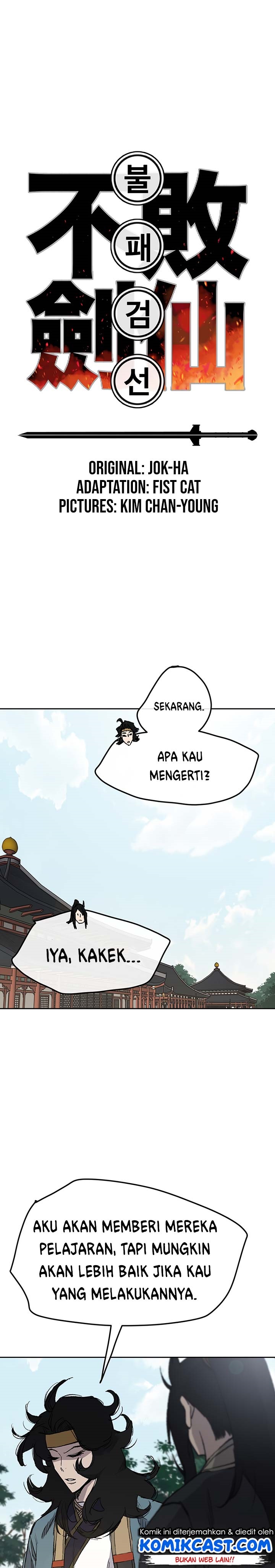 The Undefeatable Swordsman Chap 44 - Next Chap 45