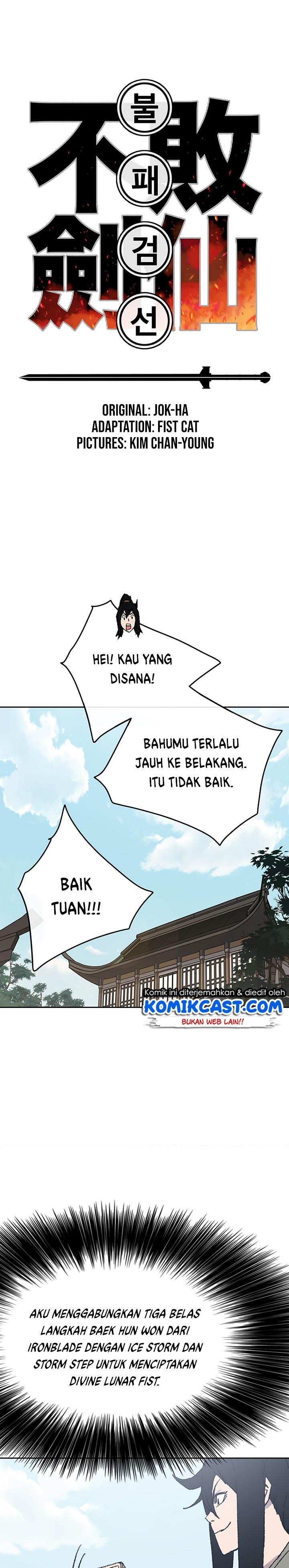 The Undefeatable Swordsman Chap 50 - Next Chap 51
