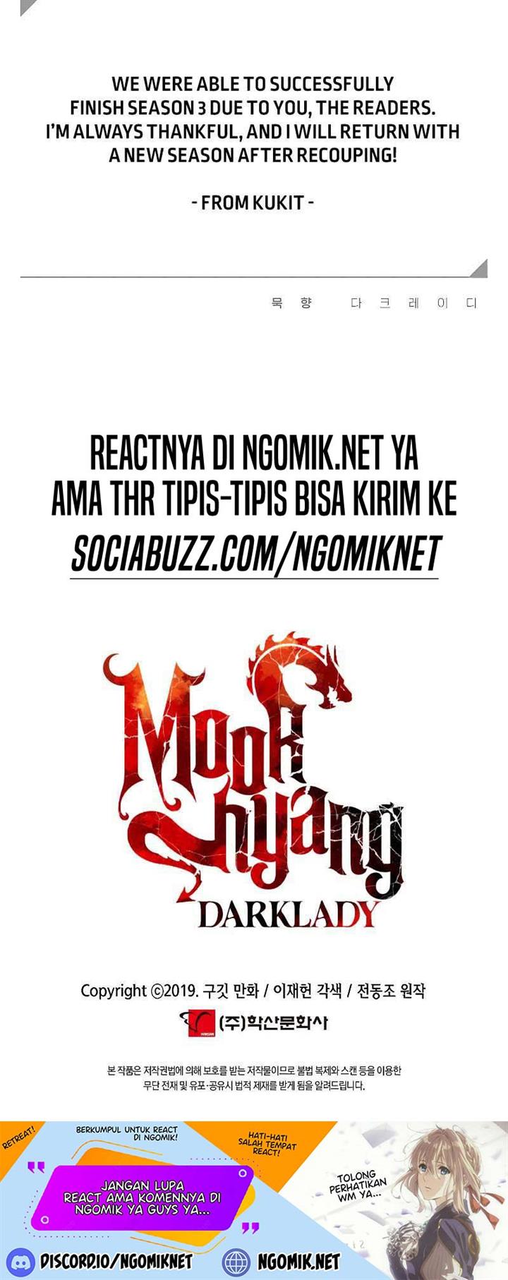 MookHyang – Dark Lady Chap 167 - Next Chap 168