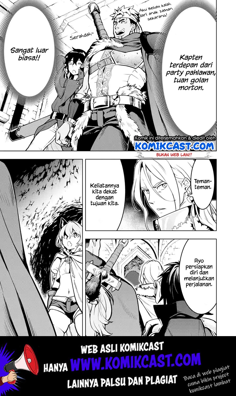 Koko wa Ore ni Makasete Saki ni Ike to Itte kara 10 Nen ga Tattara Densetsu ni Natteita  Chap 8.4 - Next Chap 9.4
