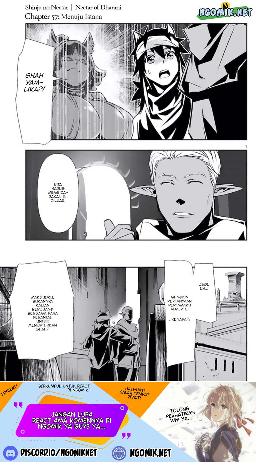 Shinju no Nectar Chap 57 - Next Chap 58