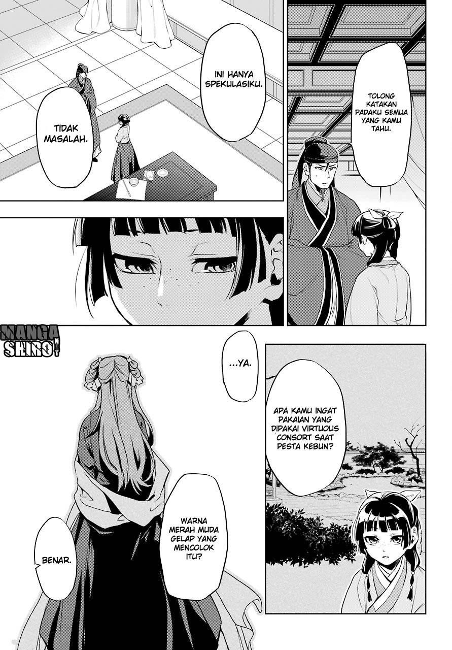 Kusuriya no Hitorigoto Chap 9 - Next Chap 10