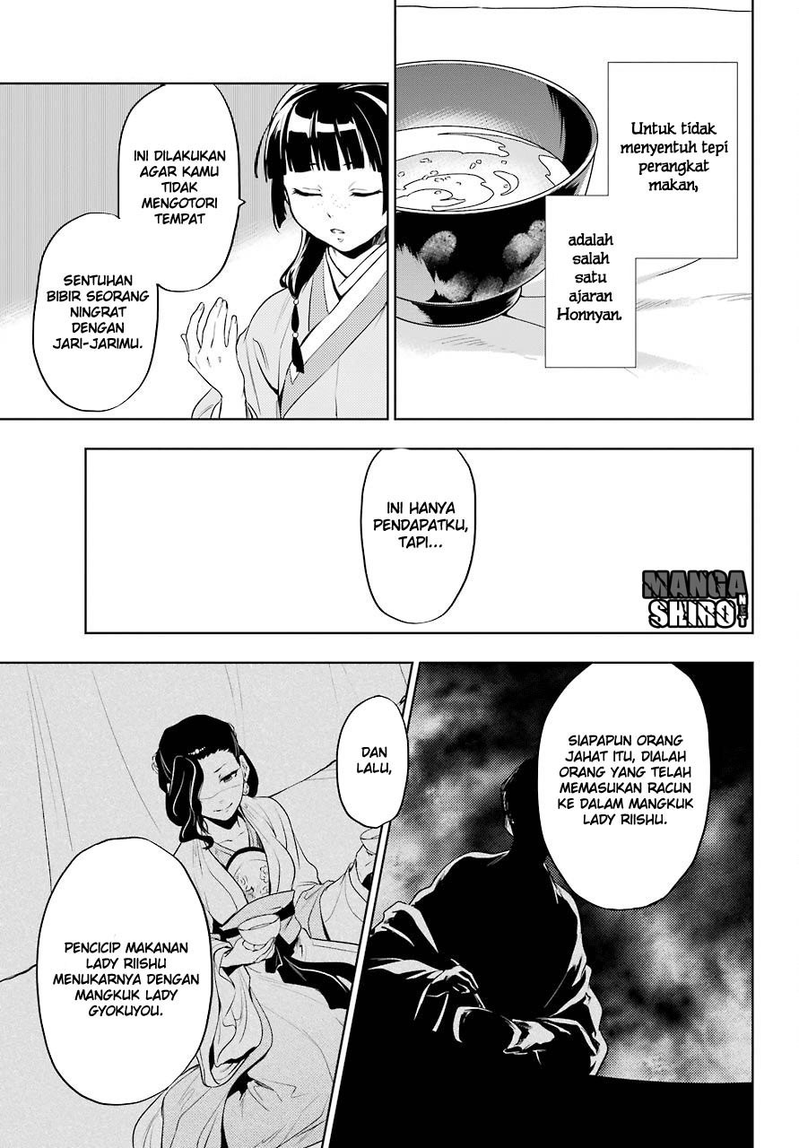 Kusuriya no Hitorigoto Chap 9 - Next Chap 10
