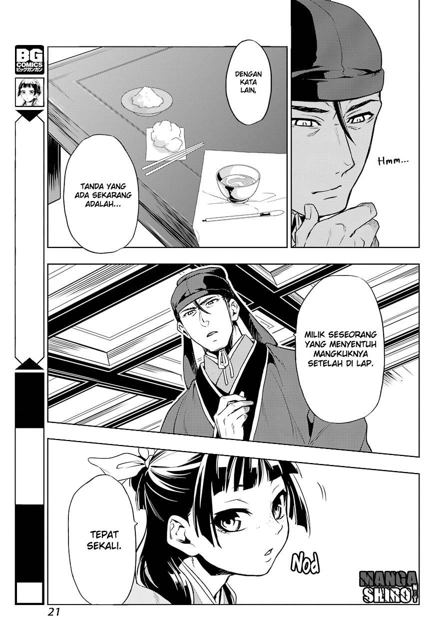 Kusuriya no Hitorigoto Chap 9 - Next Chap 10