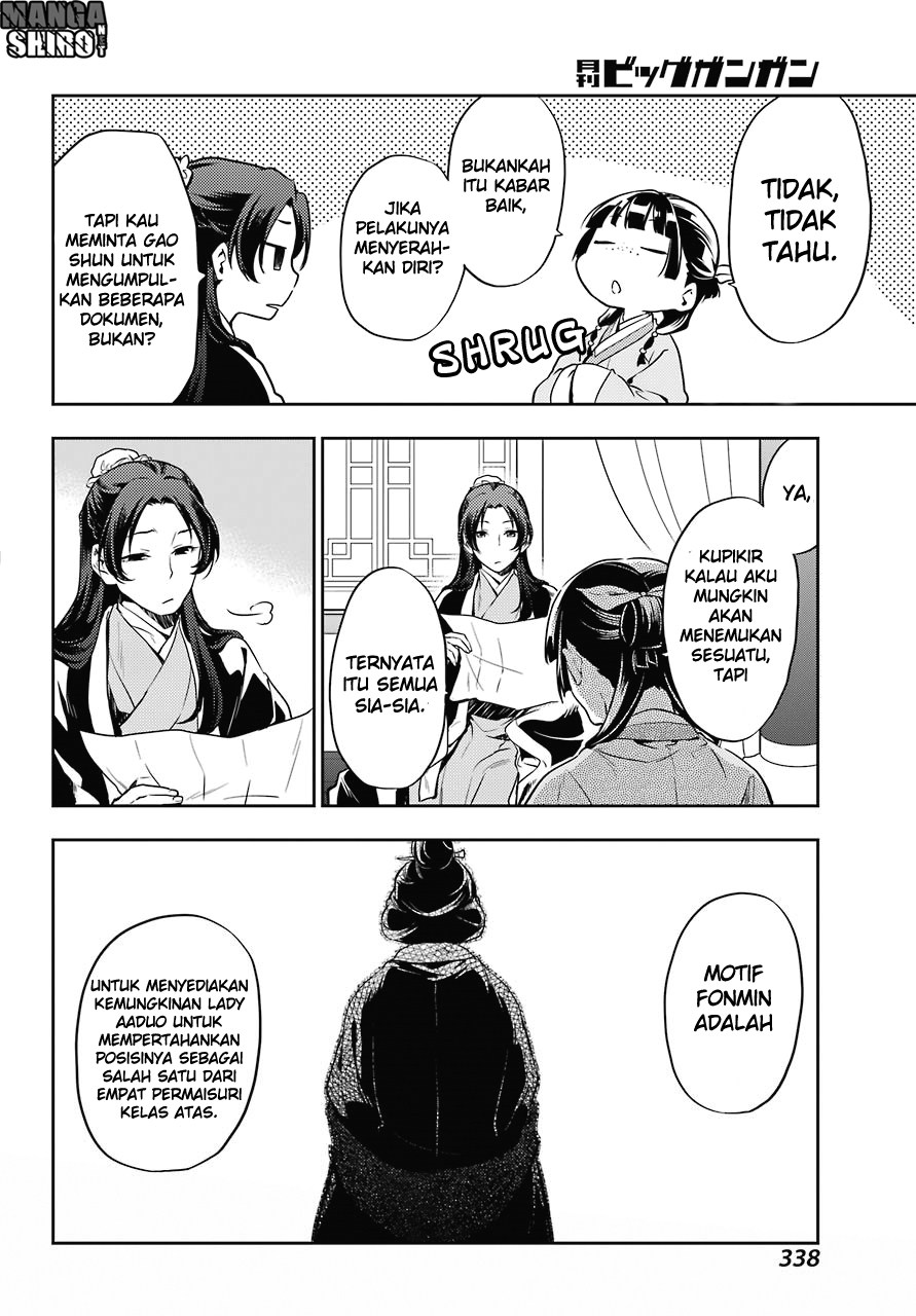 Kusuriya no Hitorigoto Chap 17 - Next Chap 18