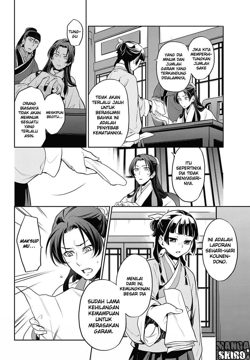 Kusuriya no Hitorigoto Chap 14 - Next Chap 15