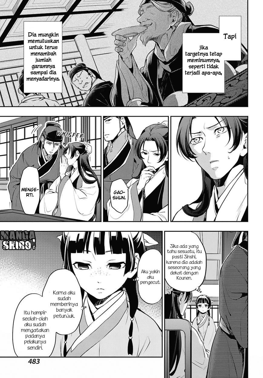 Kusuriya no Hitorigoto Chap 14 - Next Chap 15