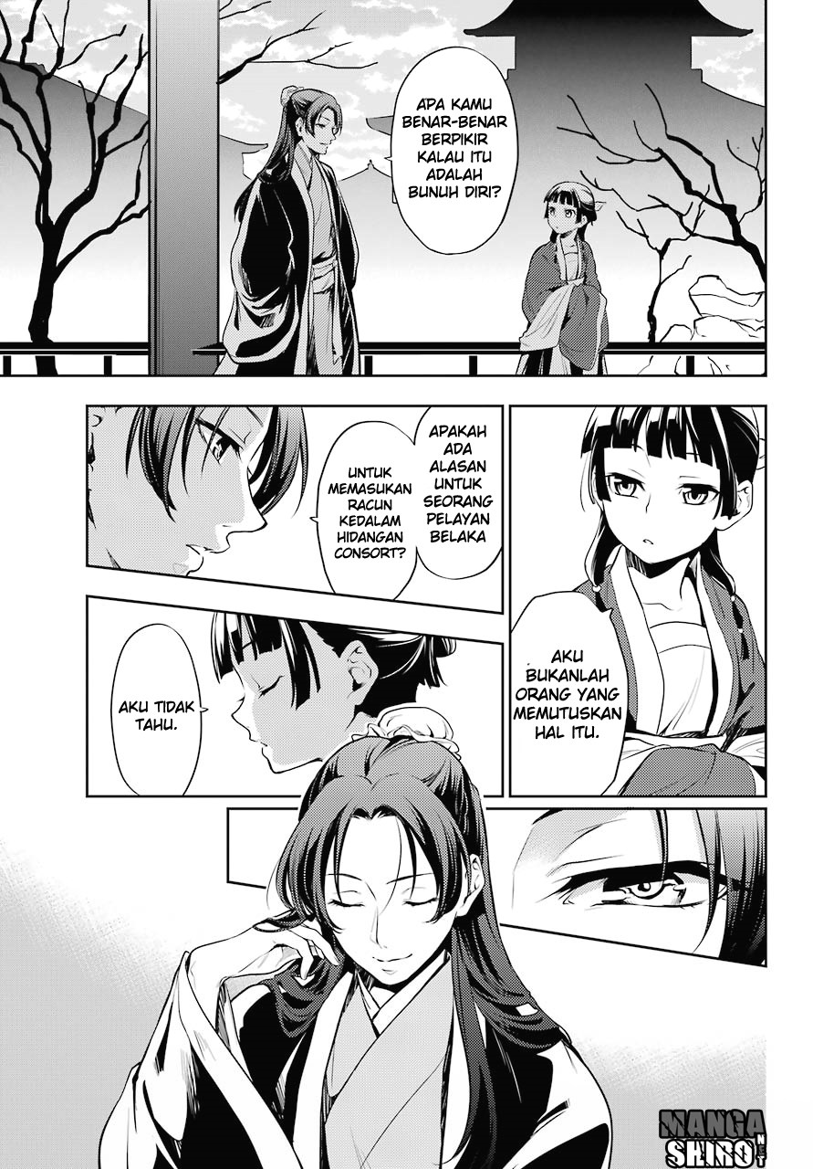 Kusuriya no Hitorigoto Chap 15 - Next Chap 16