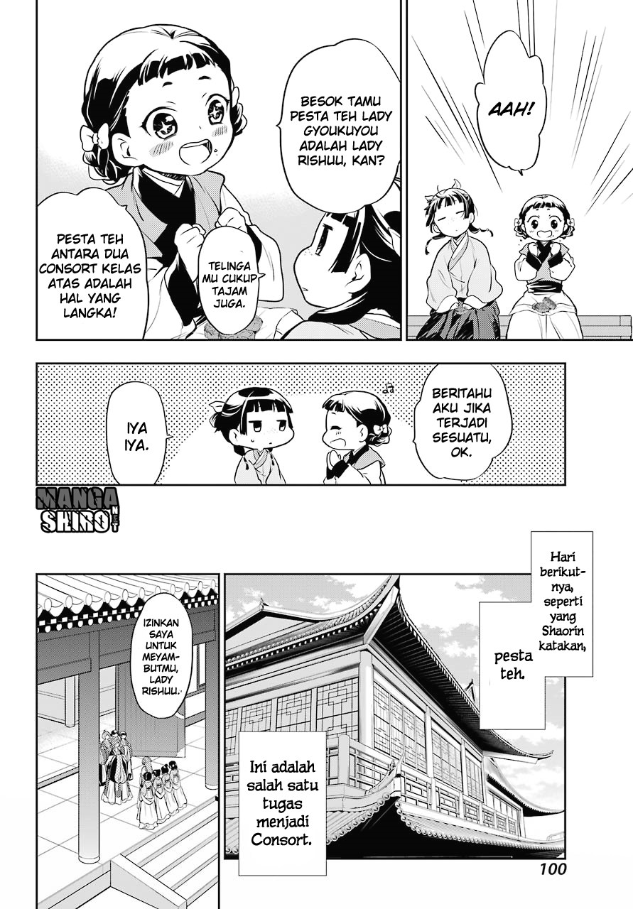 Kusuriya no Hitorigoto Chap 15 - Next Chap 16
