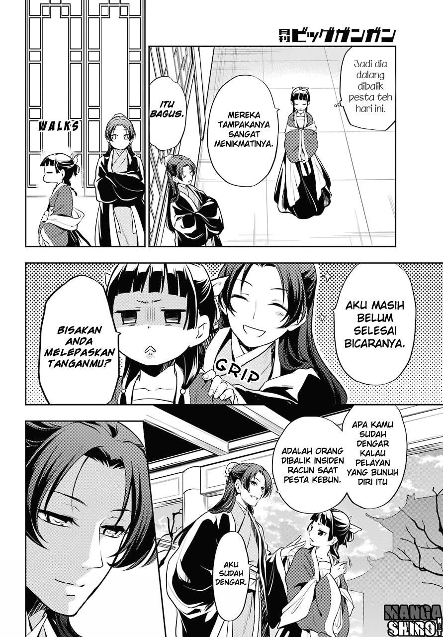 Kusuriya no Hitorigoto Chap 15 - Next Chap 16