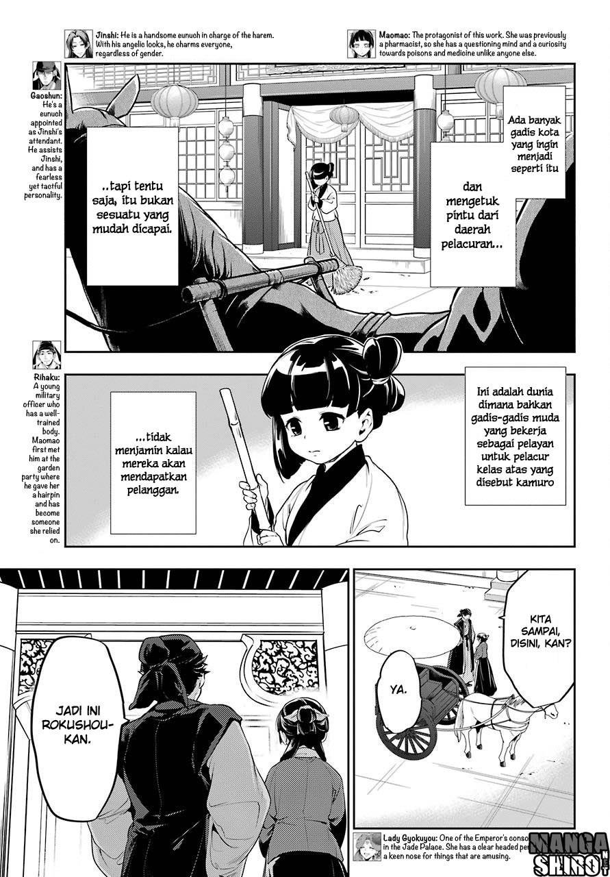 Kusuriya no Hitorigoto Chap 11 - Next Chap 12