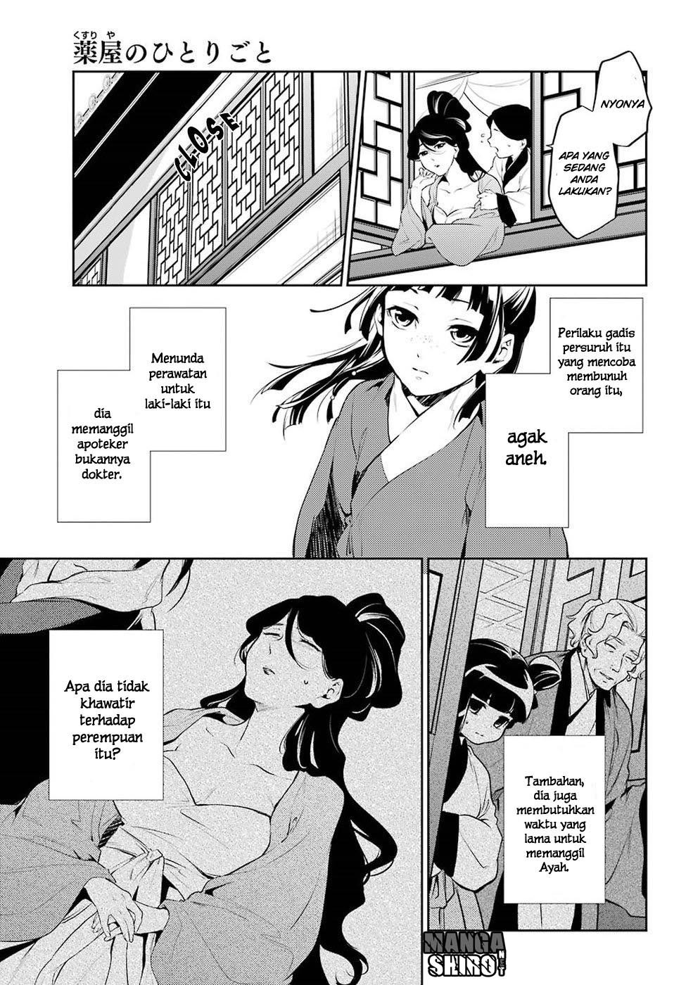 Kusuriya no Hitorigoto Chap 12 - Next Chap 13
