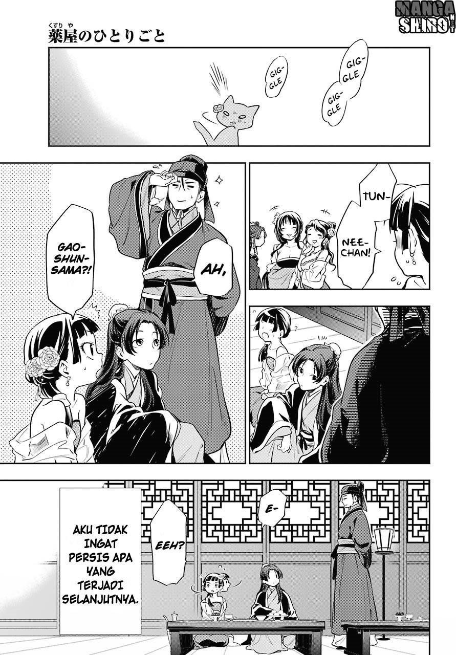 Kusuriya no Hitorigoto Chap 20 - Next Chap 21