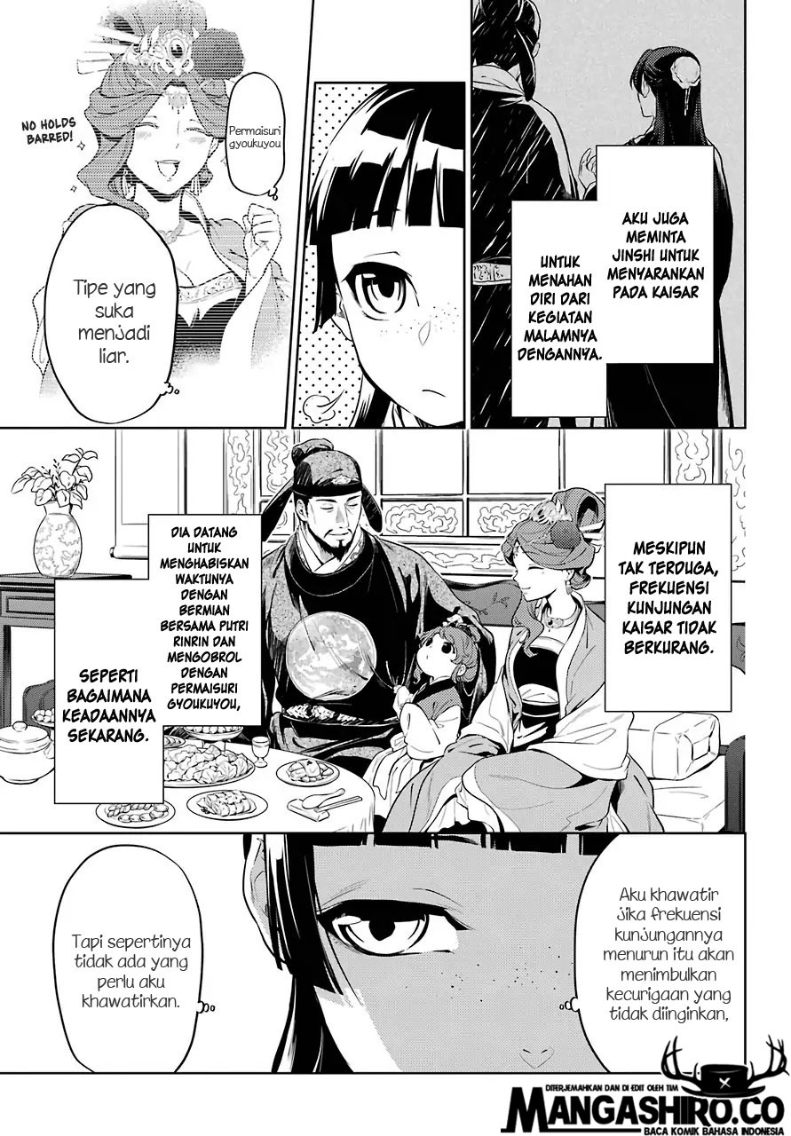 Kusuriya no Hitorigoto Chap 35 - Next Chap 36