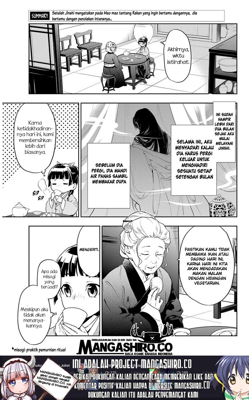 Kusuriya no Hitorigoto Chap 30 - Next Chap 31