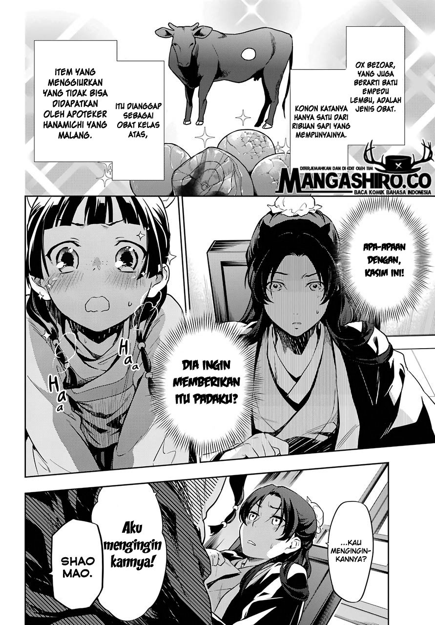 Kusuriya no Hitorigoto Chap 31 - Next Chap 32