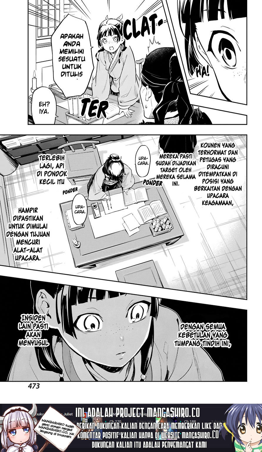 Kusuriya no Hitorigoto Chap 32 - Next Chap 33