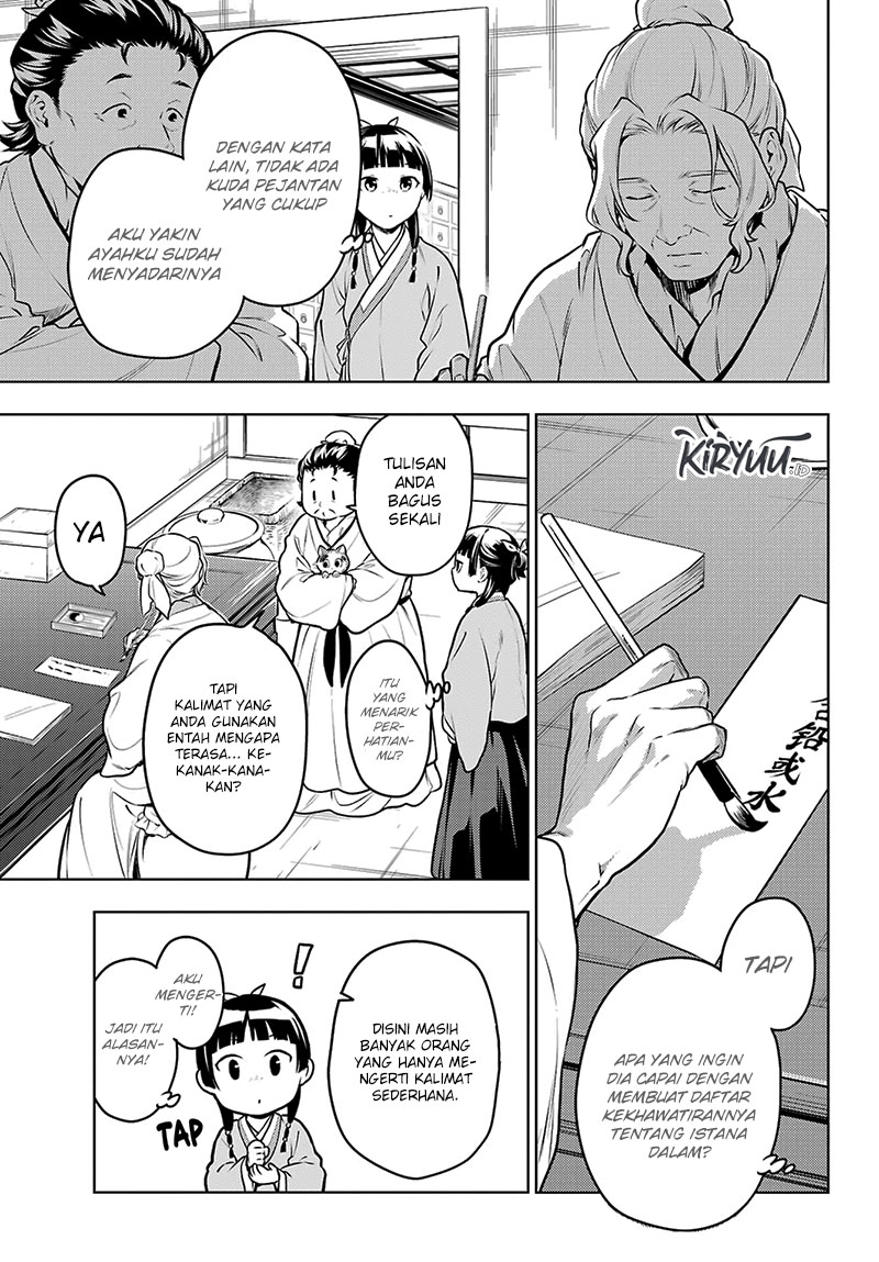 Kusuriya no Hitorigoto Chap 71 - Next Chap 72