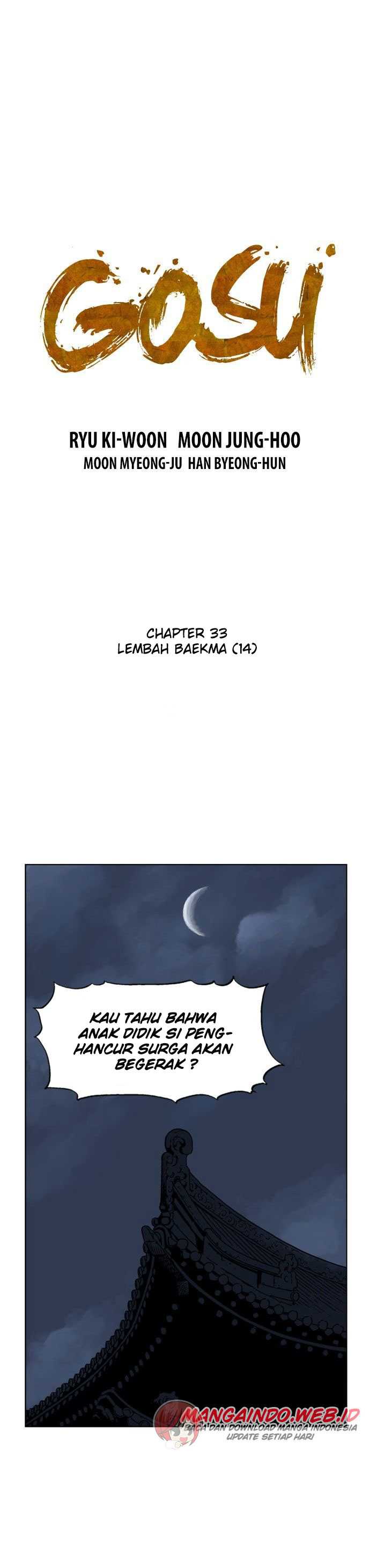 Gosu Chap 33 - Next Chap 34