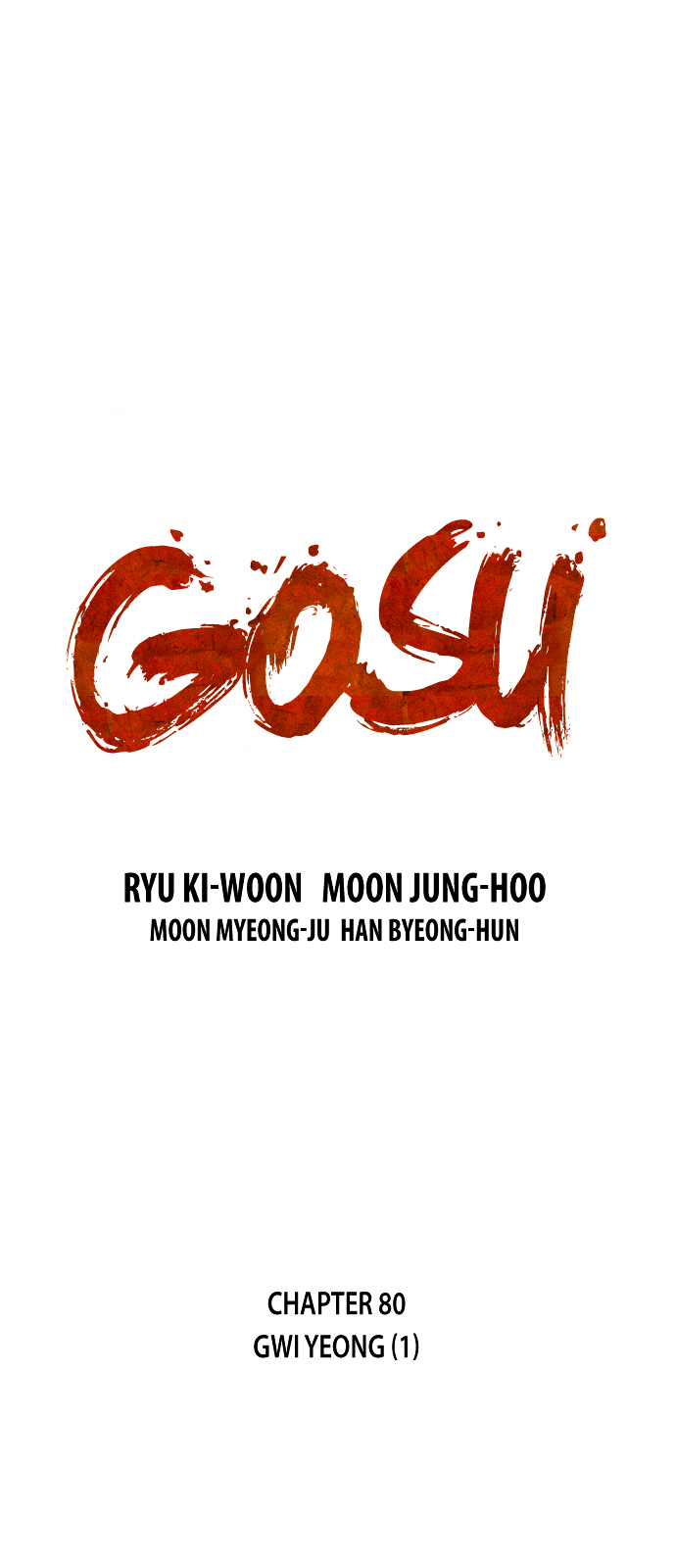 Gosu Chap 80 - Next Chap 81