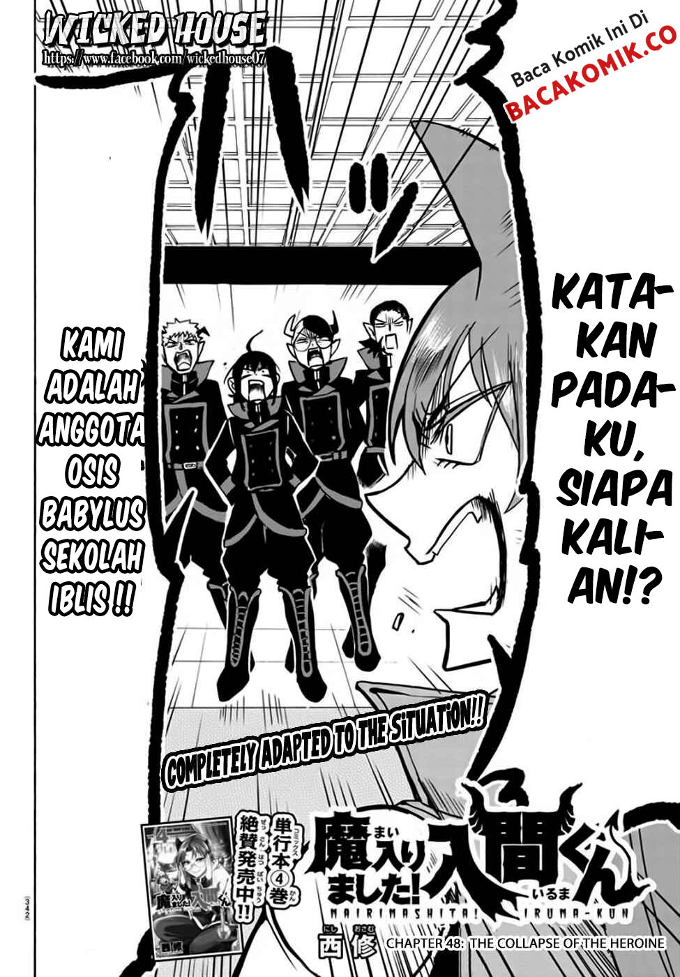 Mairimashita! Iruma-kun Chap 48 - Next Chap 49