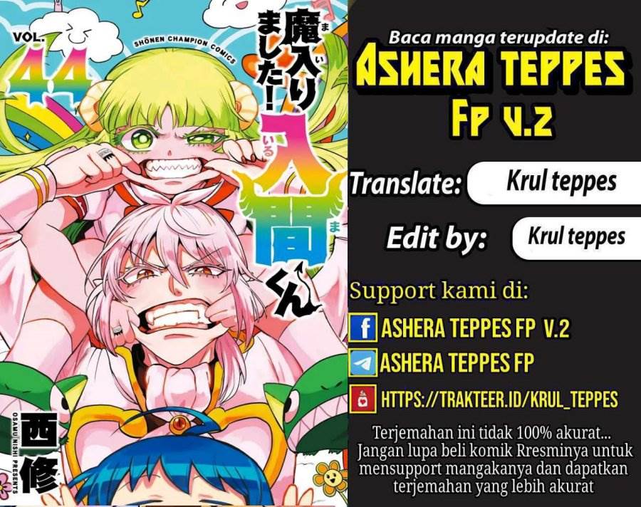 Mairimashita! Iruma-kun Chap 403 - Next Chap 404