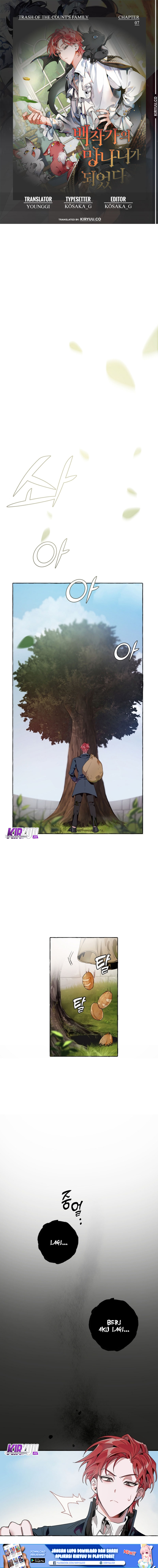 Trash of the Count’s Family Chap 7 - Next Chap 8