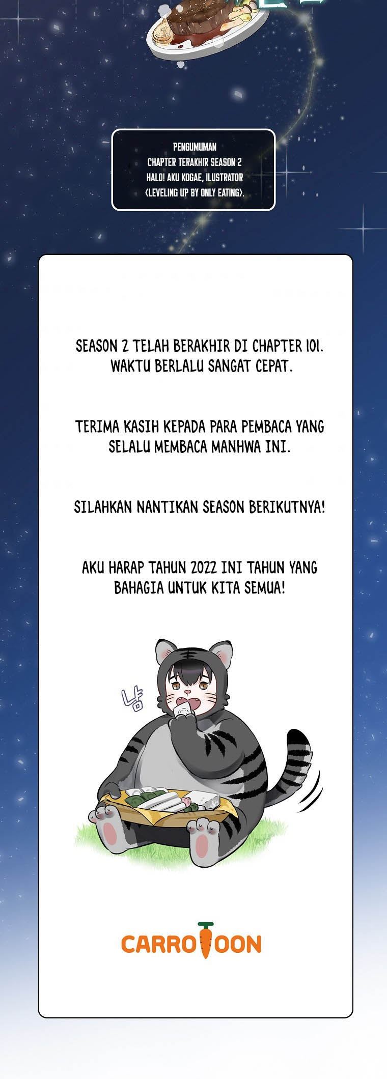Leveling Up, by Only Eating! Chap 101 - Next Chap 102