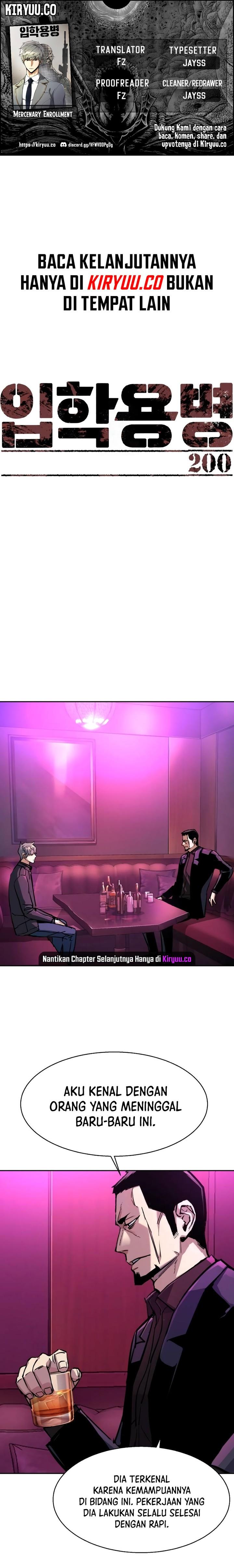 Mercenary Enrollment Chap 200 - Next Chap 201