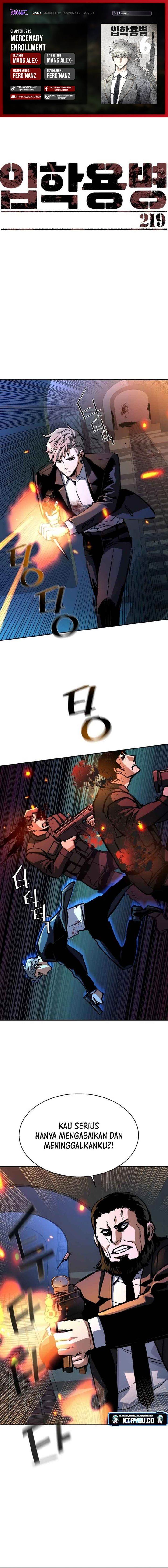 Mercenary Enrollment Chap 219 - Next Chap 220
