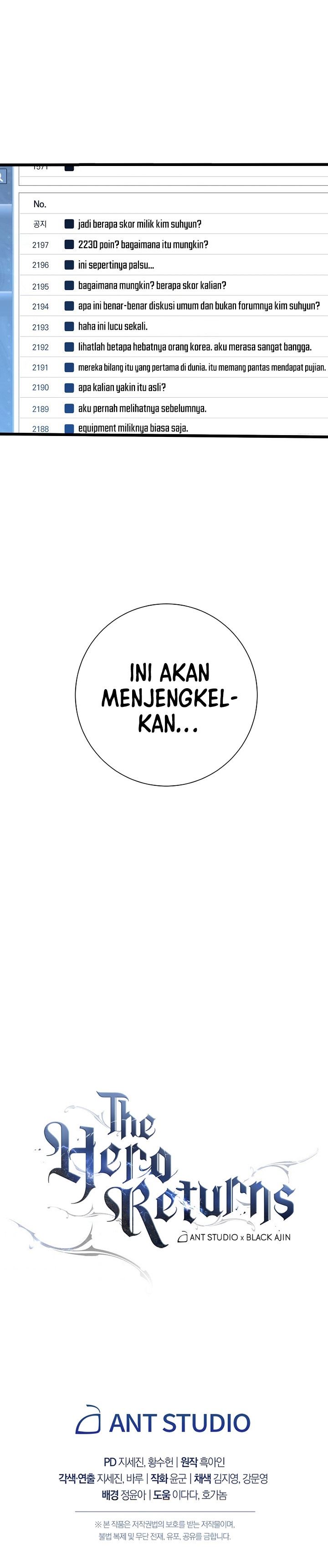 The Hero Returns Chap 5 - Next Chap 6