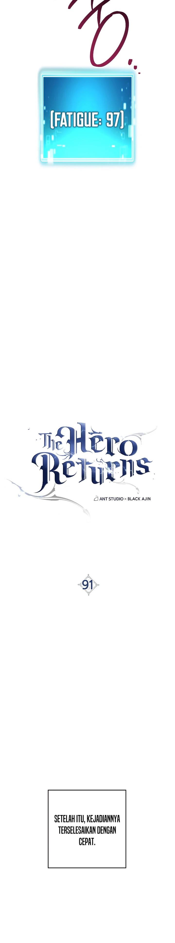 The Hero Returns Chap 91 - Next Chap 92
