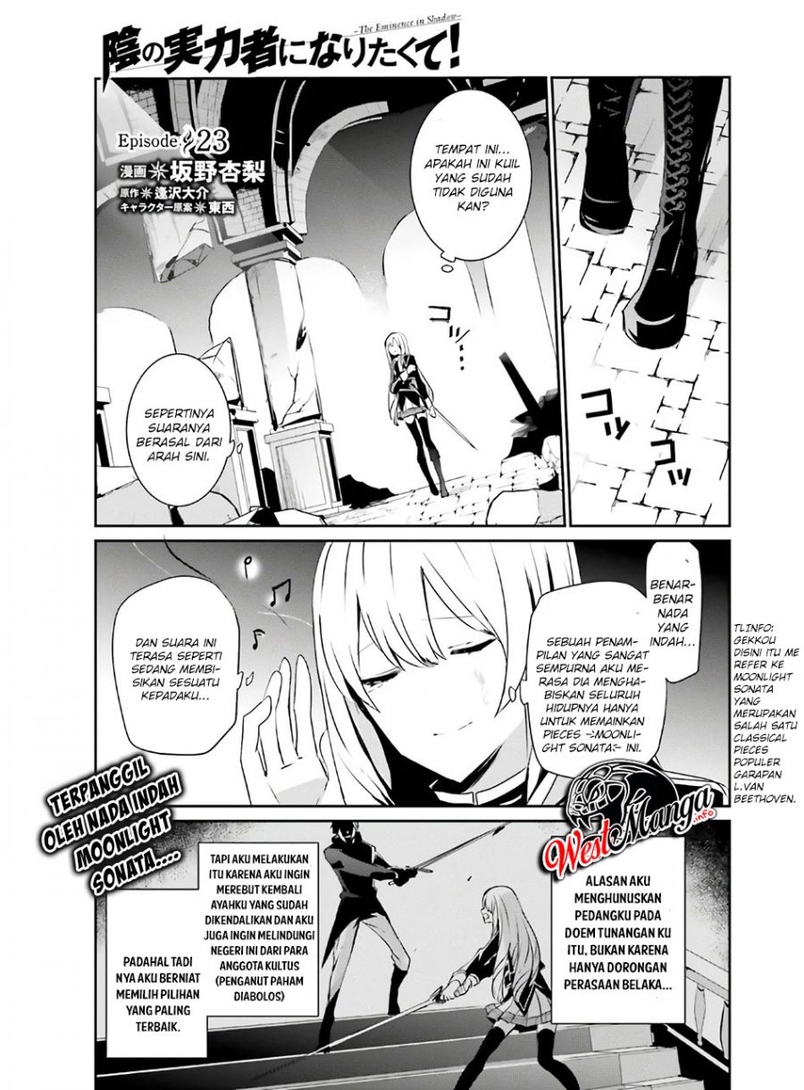 Kage no Jitsuryokusha ni Naritakute Chap 23 - Next Chap 24