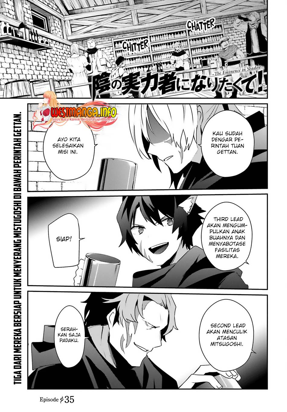 Kage no Jitsuryokusha ni Naritakute Chap 35 - Next Chap 36