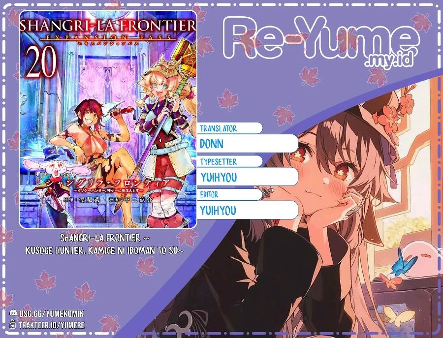 Shangri-La Frontier ~ Kusoge Hunter, Kamige ni Idoman to su~ Chap 177 - Next Chap 178